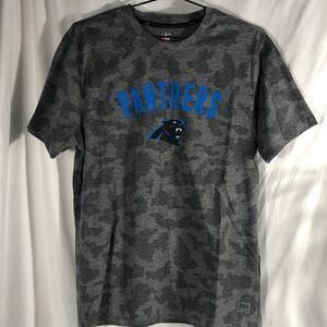 NFL MSX Michael Strahan Camo Panthers Short Sleeve Tee